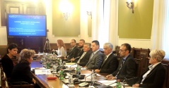 25 September 2014. The representatives of the Bosnia and Herzegovina parliamentary finance services in visit to the National Assembly